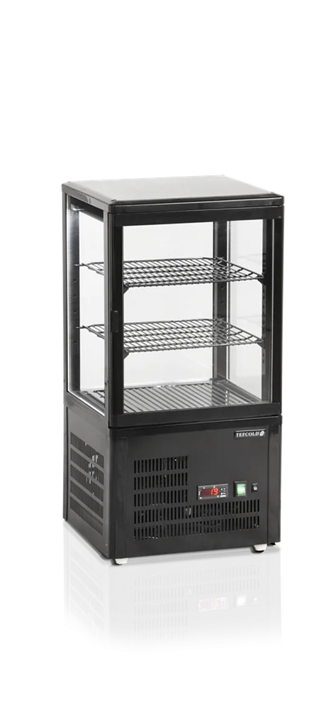 Tefcold Kühlvitrine Tischmodell UPD60-BLACK