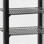 Tefcold Kühlvitrine Tischmodell UPD80-BLACK