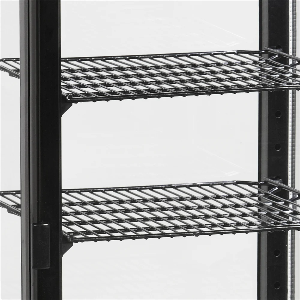 Tefcold Kühlvitrine Tischmodell UPD80-BLACK