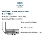 Bratpfanne Industar mit DIAMAS PRO Antihaft-Beschichtung Industar , Edelstahl, 32cm