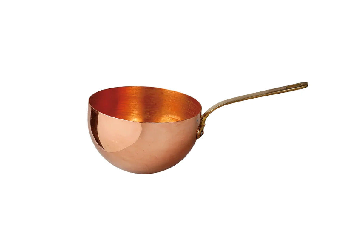 Schneider Kupfer-Zabaioneschüsseln mit Messinggriff Ø 160 mm - 1,8 l