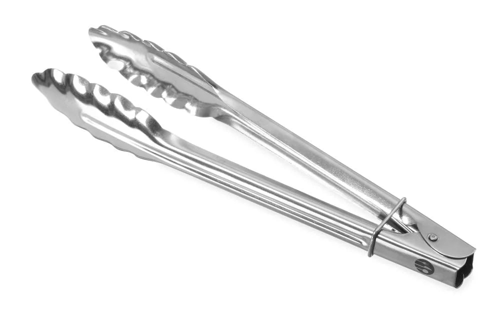 Edelstahl Salatzange mit Klemmverschluss, 250 mm