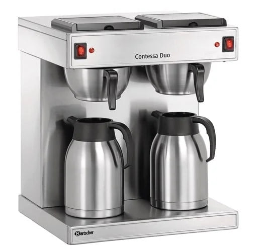 Bartscher Doppel-Kaffeemaschine Contessa Duo