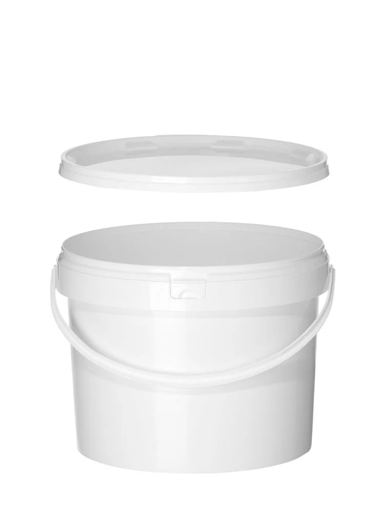 Kunststoff Eimer mit Deckel, Durchmesser 220x(H)290mm 11,5 Liter