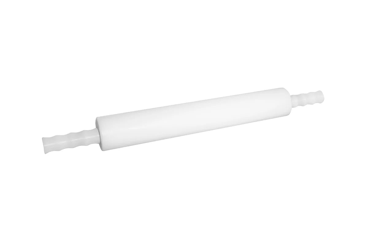 Schneider Kunststoff Teigrolle mit Edelstahlwalzen 50 cm, weiß