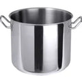Serie 2000 Mittelhoher Kochtopf mit Edelstahlgriffen, Boden Durchmesser 34,5cm