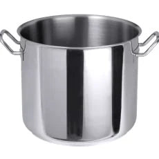 Serie 2000 Mittelhoher Kochtopf mit Edelstahlgriffen, Boden Durchmesser 34,5cm