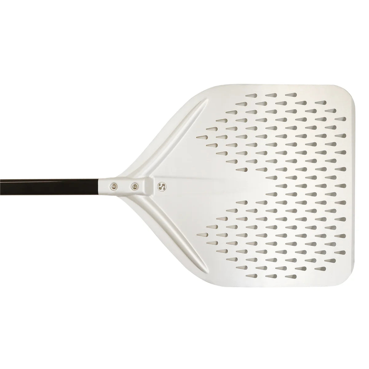 Pizzaschaufel perforiert 36x38cm, (L)1885 mm