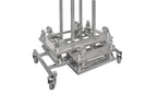 Schneider Edelstahl Wagen für Fahrgestelle & Tortenringe 750 x 470 x 1503 mm