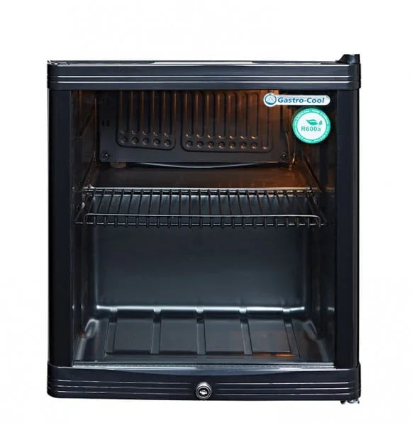 Gastro-Cool KW50 Getränkekühlschrank 46 Liter schwarz/schwarz, LED