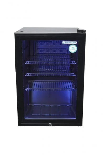 Gastro-Cool KW65 Getränkekühlschrank 62 Liter schwarz/schwarz, LED