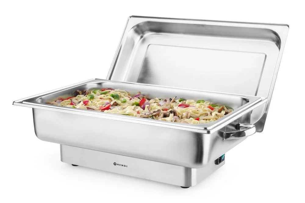 POLINA Chafing dish elektrisch Edelstahl D7 GN1/1 230 V 1000W