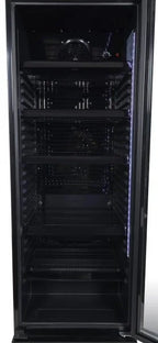 Gastro-Cool GD360 Getränkekühlschrank 360 Liter schwarz/schwarz, LED