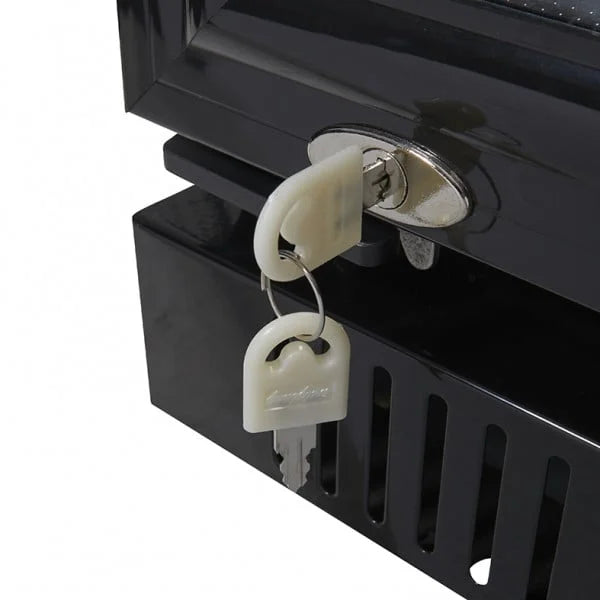 Gastro-Cool GD360 Getränkekühlschrank 360 Liter schwarz/schwarz, LED