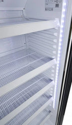 Gastro-Cool GD360 Getränkekühlschrank ECO STAR 360 Liter schwarz/schwarz, LED, super sparsam