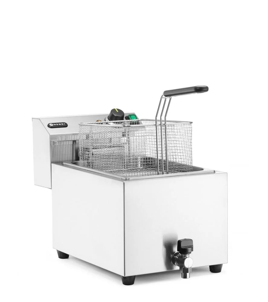 Hendi Fritteuse 10 Liter, 400V, 6600W, Profi Line, 10L, 400V/6600W, 300x680x(H)420mm