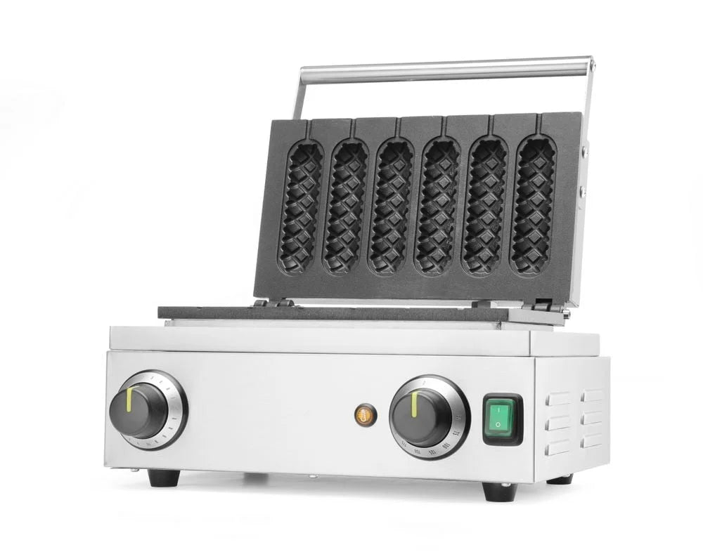 Hendi Waffeleisen 'Corn Dog', 230V/1550W, 390x378x(H)229mm