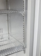 Gastro-Cool Barkühlschrank 128 Liter silber, LED, unterbaufähig