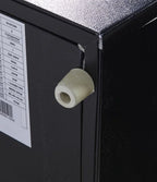Gastro-Cool UC200 Barkühlschrank 208 Liter Schiebetüren schwarz, LED, unterbaufähig