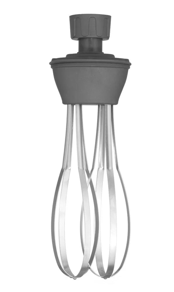 Hendi Set: Stabmixer 350 mit variabler Geschwindigkeit + Schneebesen + Halterung zur Wandmontage, Kitchen Line, Schwarz, 230V/350W, Ø 100x110mm
