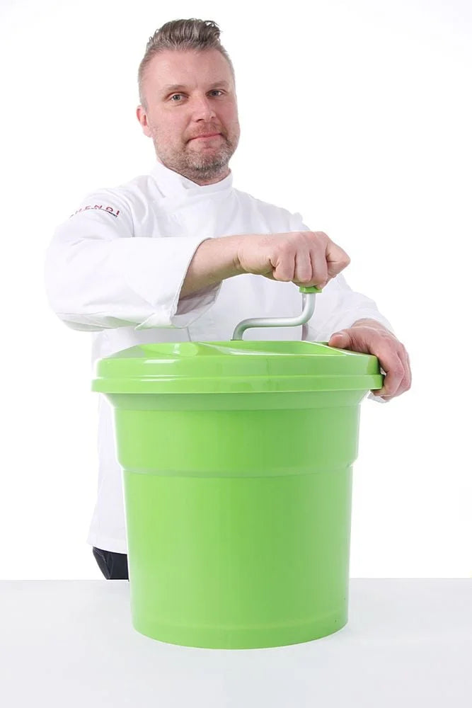 Salatschleuderer, 44x52cm, 25l mit Wasserablaufschlauch