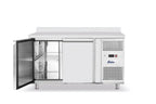 Gefriertisch 2 türig Edelstahl 600W