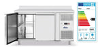 Gefriertisch 2 türig Edelstahl 600W
