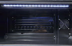 Gastro-Cool GD15 Glastürkühlschrank Theke 25 Liter schwarz/schwarz, LED