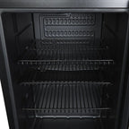 Gastro-Cool KW90 Getränkekühlschrank 88 Liter schwarz/schwarz, LED