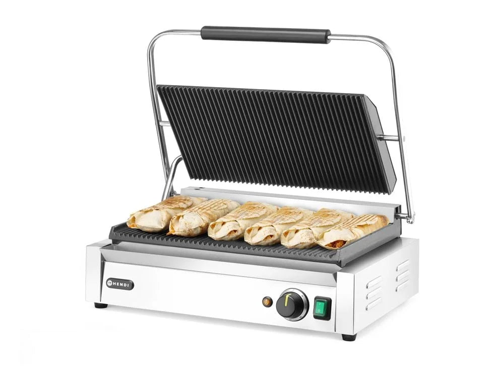 Hendi Kontakt-Grill Panini XL, 230V/2700W, 548x464x(H)231mm