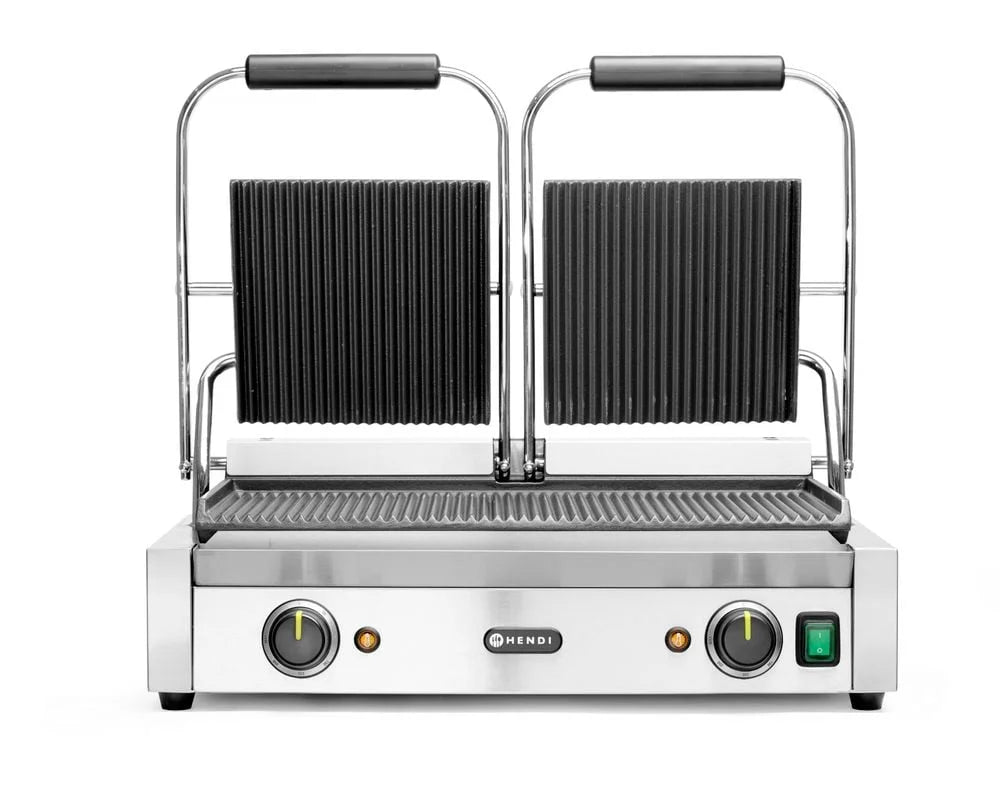 Kontaktgrill Doppelausführung 2x gerillt