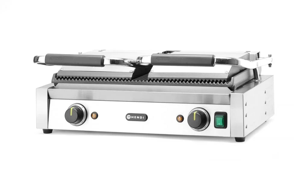 Kontaktgrill Doppelausführung 2x gerillt