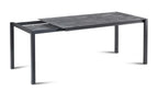 barths Ausziehtisch Palazzo 120/160-200x80cm anthrazit