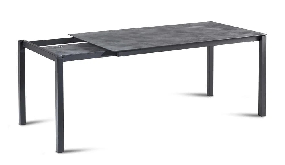 barths Ausziehtisch Palazzo 120/160-200x80cm anthrazit