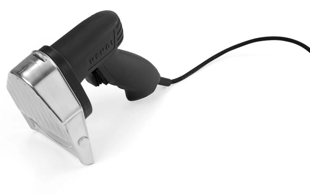 Elektrisches Dönermesser glattes und gezahntes Messer