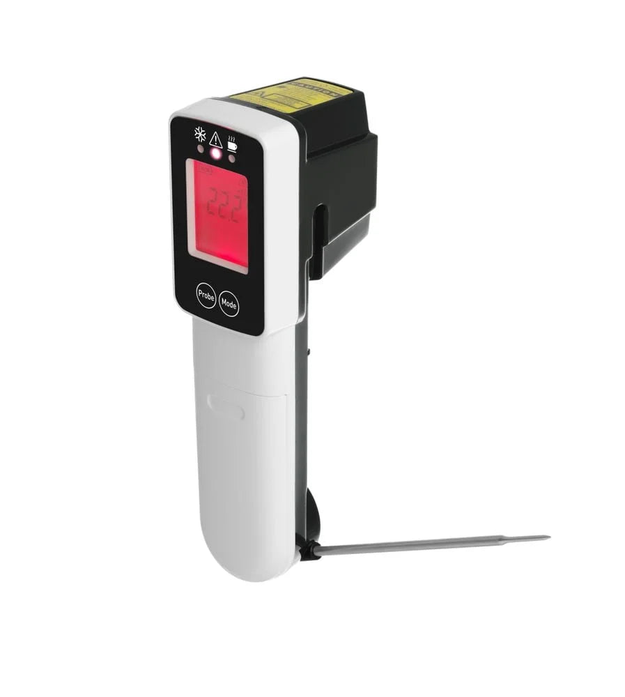 Infrarot-Thermometer mit Sonde  -60/350°C 39x53x(H)158