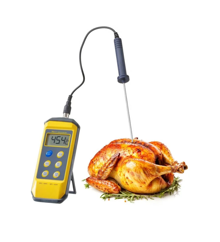 Digitales Thermometer mit Stiftsonde, 85x195x(H)45mm