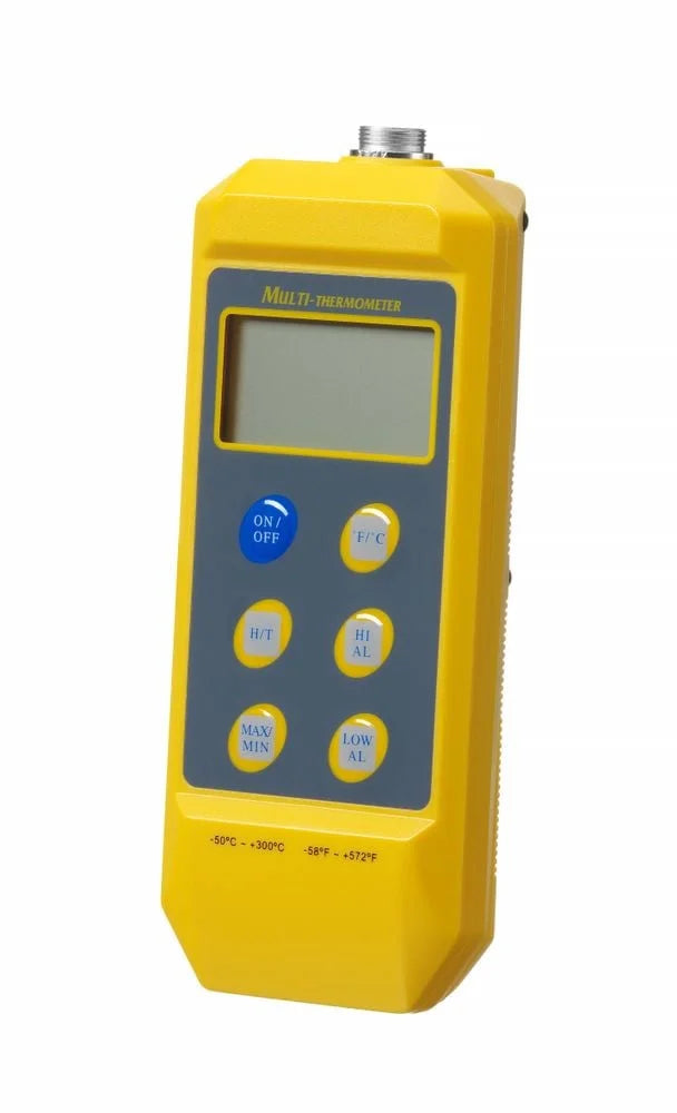 Digitales Thermometer mit Stiftsonde, 85x195x(H)45mm