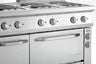 Bartscher Elektroherd 700 rund mit Elektrobackofen und Unterschrank