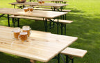 Feros Biertisch, klappbar- (BxTxH) 2200x800x780mm