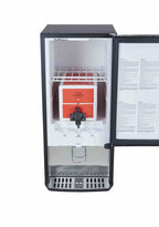 Gastro-Cool BIB20 Bag-in-Box-Dispenserkühlschrank 2x 10 Liter schwarz, 2 verschiedene Getränke