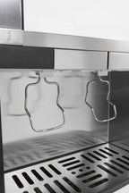 Gastro-Cool BIB20 Bag-in-Box-Dispenserkühlschrank 2x 10 Liter schwarz, 2 verschiedene Getränke