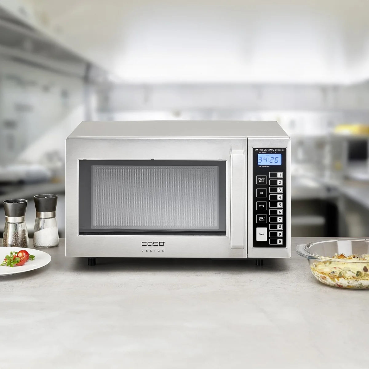 CASO Mikrowelle CM 1000 Ceramic Electronic