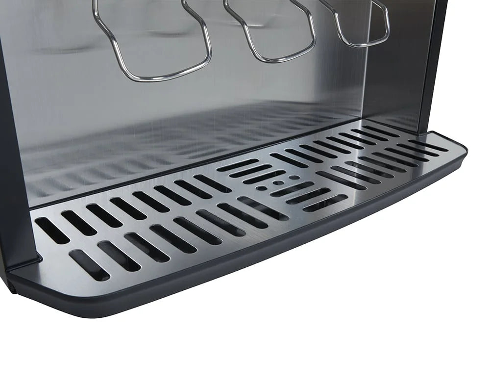 Gastro-Cool BIB30 Bag-in-Box-Dispenserkühlschrank 3x 10 Liter schwarz, 3 verschiedene Getränke