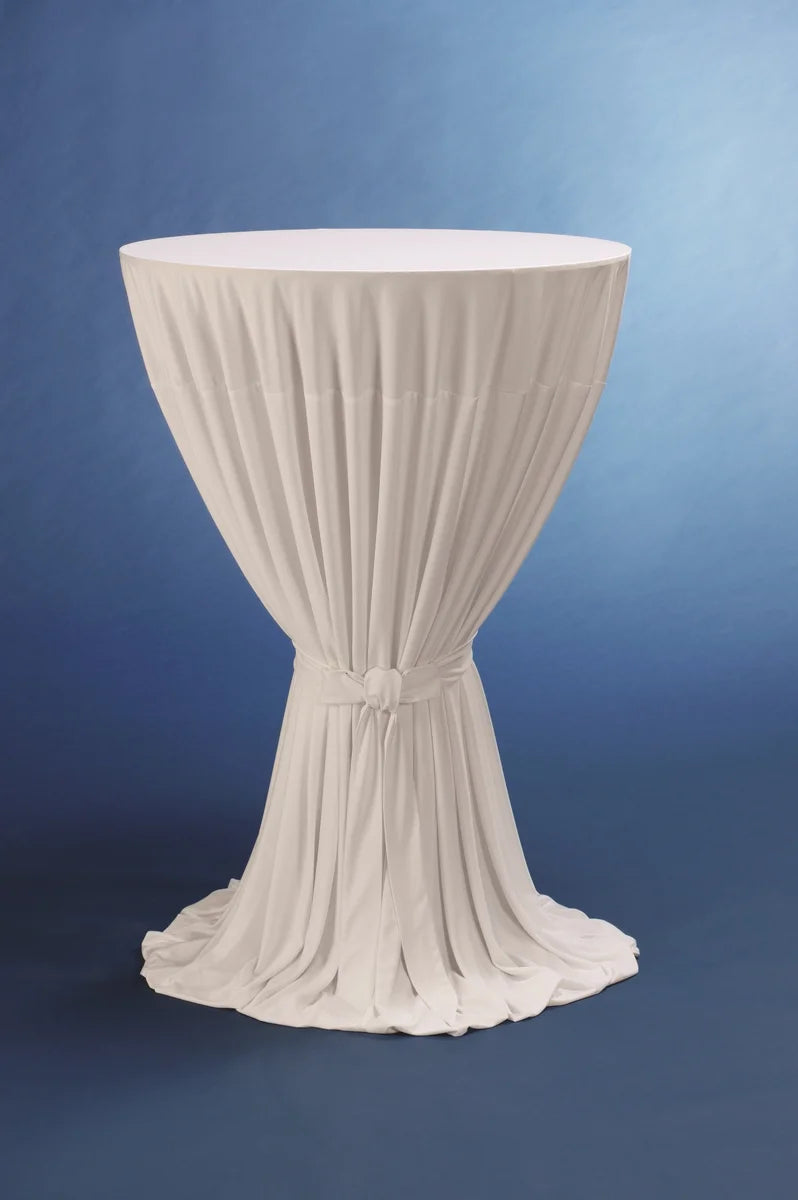 Event Stehtischhusse, 100% Polyester, ohne Fußtaschen, gelb