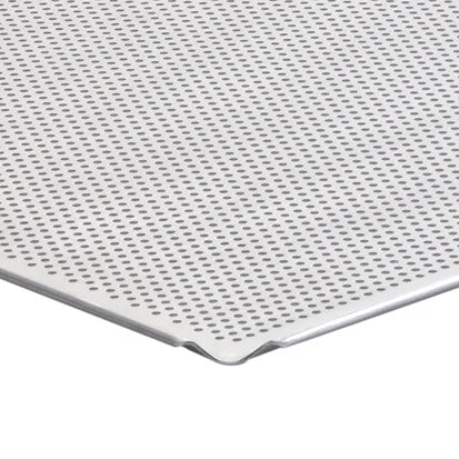 Schneider GN 2/3 Alu-Backblech mit 3 mm-Lochung, Ecken tiefgezogen