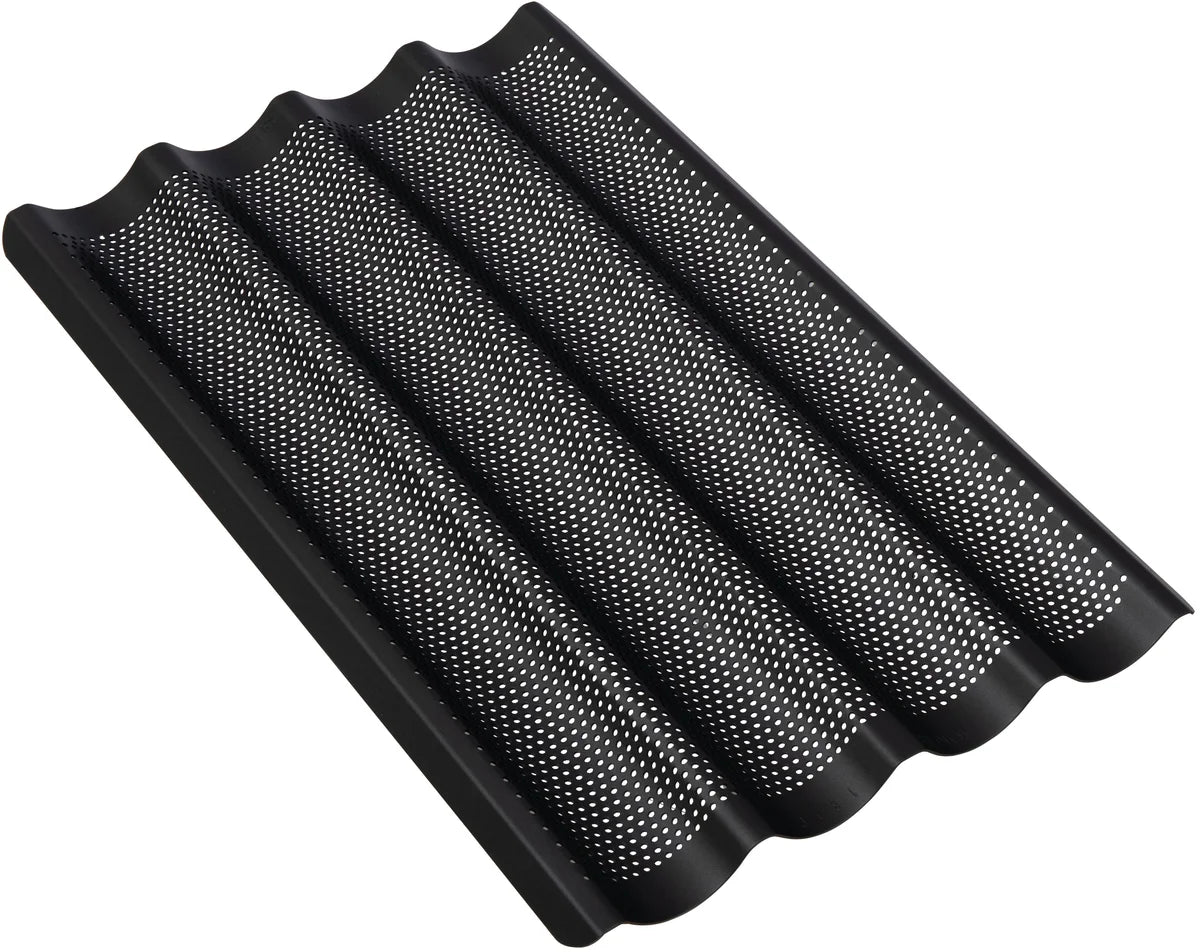 Schneider GN 1/1 Teflon Baguettebleche 325 x 530 mm, schwarz