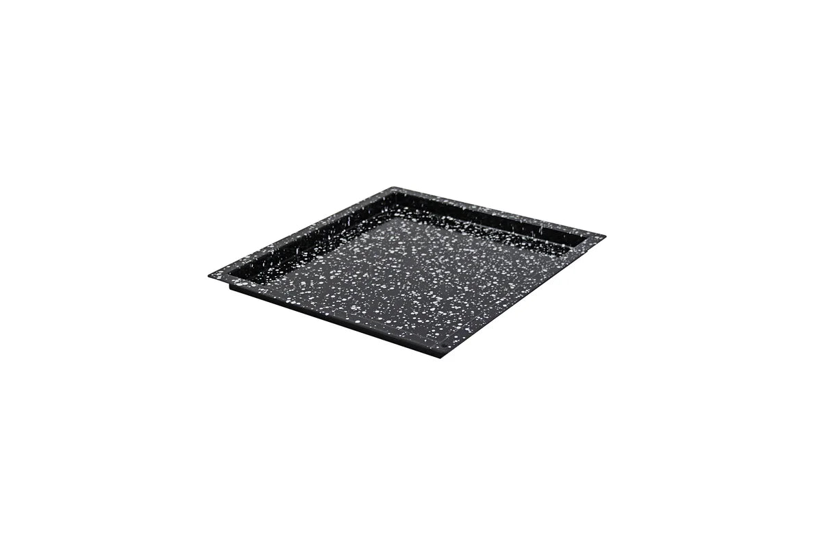 Schneider GN 2/3 Granit-Emaille Konvektomatenblech 20 mm, 90° Ränder