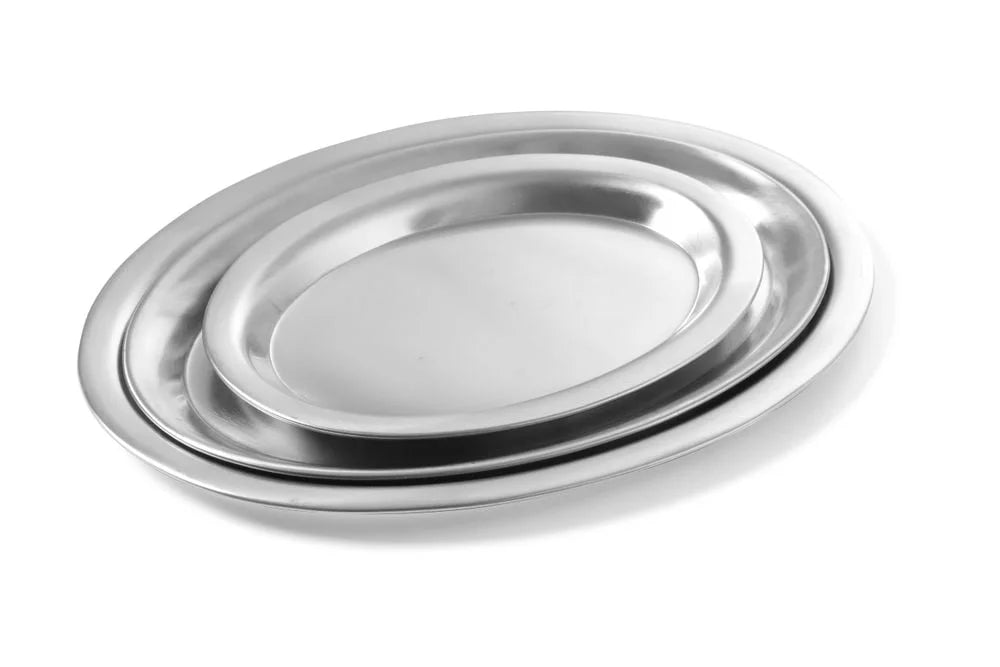 Edelstahl Kaffeehaustablett, 265 x 195 mm