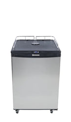 Gastro-Cool BK160 Bierkühler 150 Liter auf Rollen, für KEG Fässer bis 50 Liter